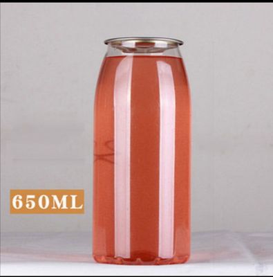 650ml trasparente 22oz Juice Bottle For Water di plastica