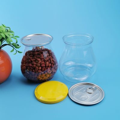 Il vaso 900ML modella le latte di plastica dell'alimento con la copertura molle del PE