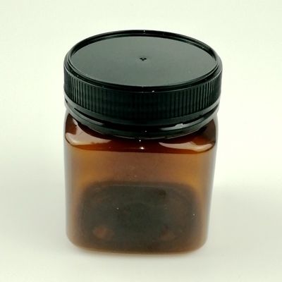commestibile 400ml Amber Honey Jars With Screw Cap
