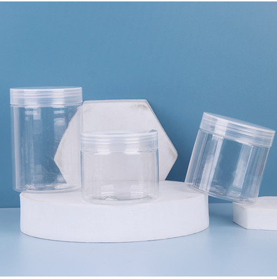 coperchio di plastica di 120ml Matte Cosmetic Storage Jars With, contenitori di campione cosmetici