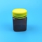 Coperchio evidente di plastica vuoto di 200ml 320ml 400ml Honey Jar Square With Tamper