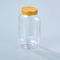 contenitori di plastica della bottiglia dell'alimento di 1000ml 2000ml che imballano l'ampio barattolo della bocca dell'ANIMALE DOMESTICO 2kgs con il coperchio