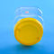Barattoli di plastica quadrati liberi del coperchio a vite di BPA 1450ml 131mm