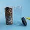 Barattoli di plastica dell'ANIMALE DOMESTICO di BPA del biscotto 71.5mm della cassaforte libera dell'alimento 950ml