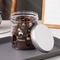 Contenitore di plastica 1400ml dell'inceppamento di Santa Cookie Jar With Lid di Natale su ordinazione