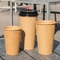 Tazza calda eliminabile di carta della bevanda delle tazze di tè del ODM 600ml Boba