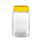 Quadrato senz'aria Honey Bottle With Lid dei barattoli di plastica liberi dell'alimento 320ml di BPA