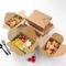 Scatola eliminabile dell'OEM che imballa per la scatola su ordinazione della stampa dell'alimento biodegradabile