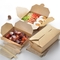 Scatola eliminabile dell'OEM che imballa per la scatola su ordinazione della stampa dell'alimento biodegradabile