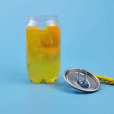 Arancia aperta facile Juice Plastic Bottle dell'ANIMALE DOMESTICO 0.35L 120mm